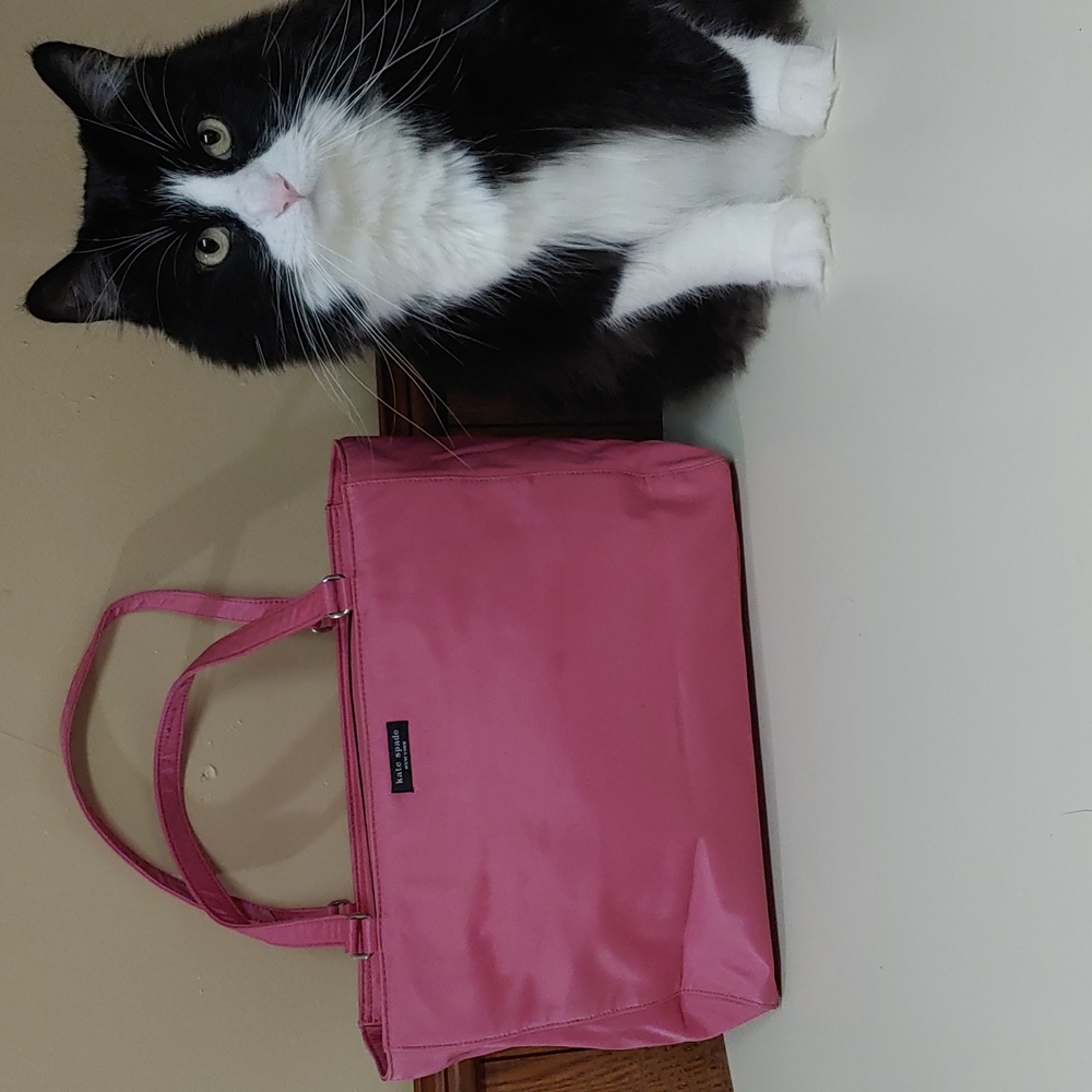kate spade Pink Nylon Tote Shoulder Bag
